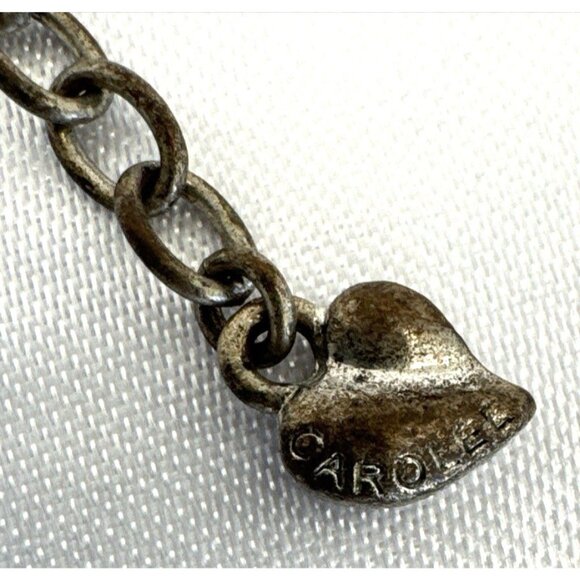 Carolee Yellow & Clear Natural Stone Beaded Necklace With Lobster Clasp - Picture 6 of 6